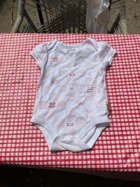 Lila & Jack Baby Girl Short Sleeve Bodysuit  3-6M